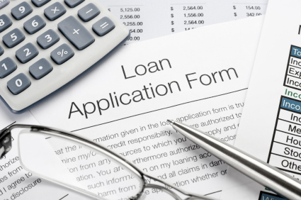 Loan Application Document Containing Exhorbitant Interest Rate
